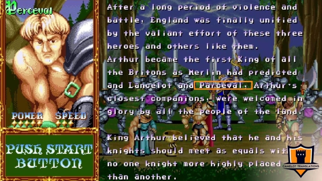 Knights of the Round - Camelot Translations